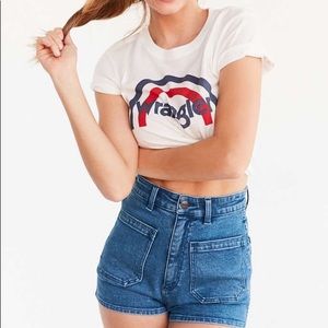 Wangler x Urban Outfitters Pin Up Shorts